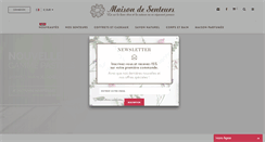 Desktop Screenshot of maisondesenteurs.com